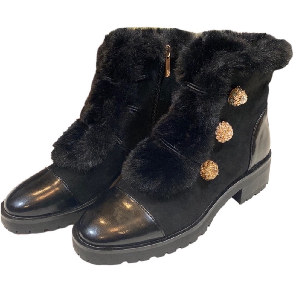 NWOB Nanette Lepore Retro Ankle Boots